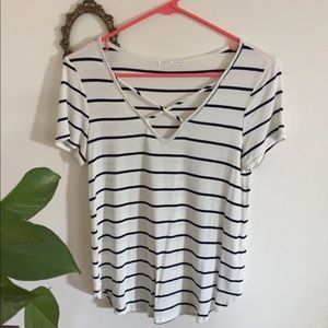 Stitchfix Emory Park striped shirt
